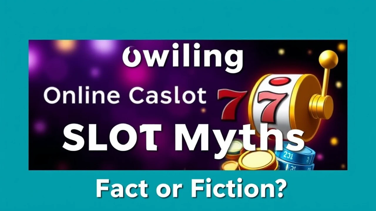 Unveiling Online Casino Slot Myths: Fact or Fiction?